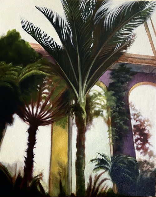 Palm House  50x40cms