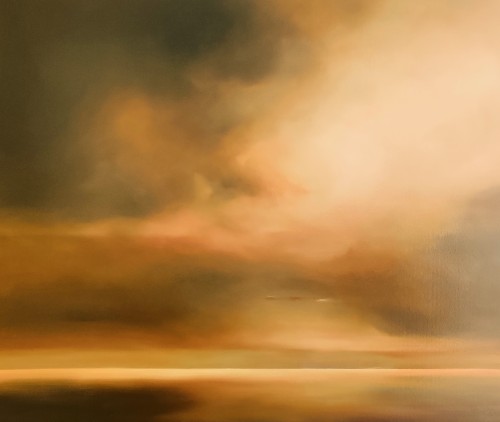 Autumn Last Light 1m x 82cm