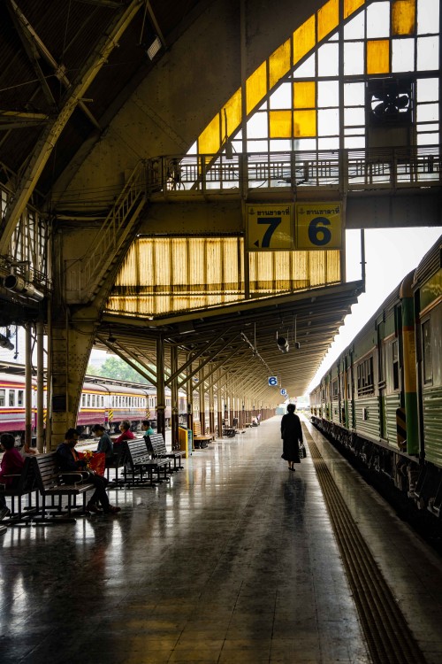 Platform 6, Hua Lampong Railway, Bangkok 2023