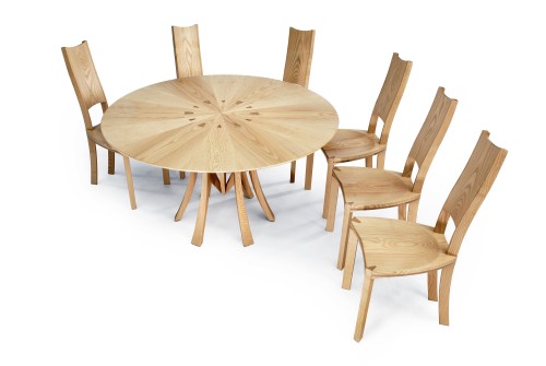 'Sunburst' Table & Chairs. (Guild Mark 500)